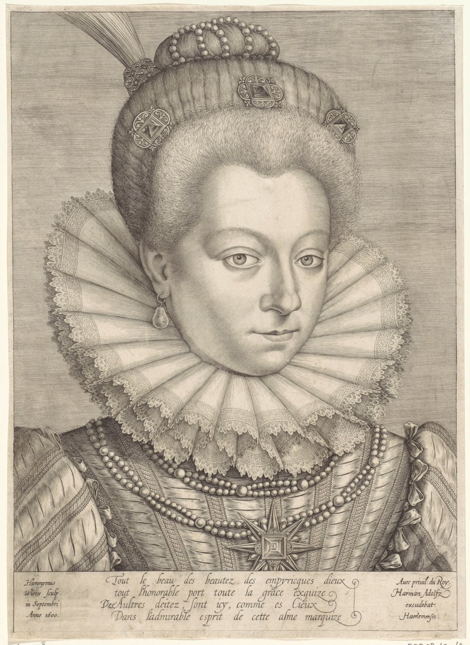 Portræt af Catherine Henriette de Balzac d