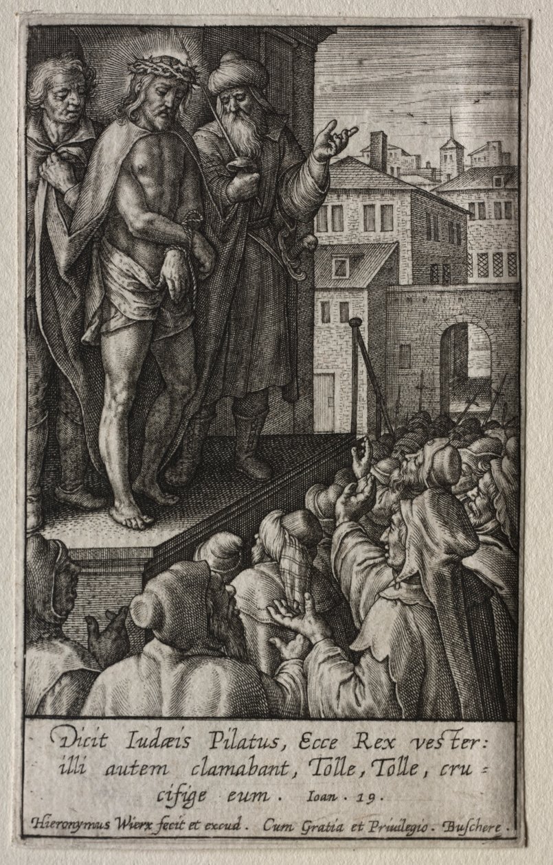 The Passion: Ecce Homo af Hieronymus Wierix