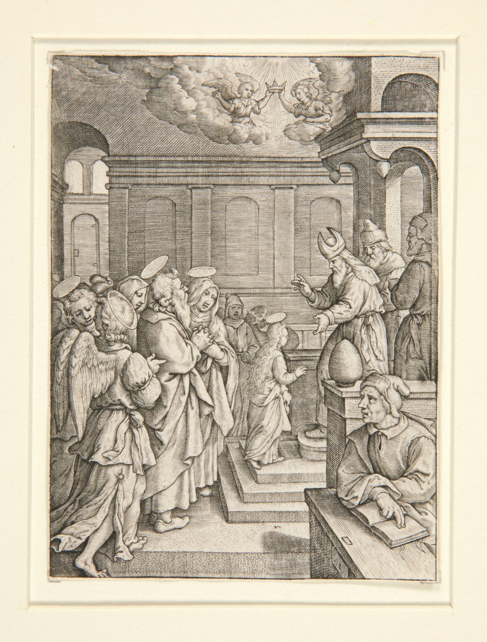 The Presentation of the Virgin, fra serien The Life of the Virgin af Hieronymus Wierix