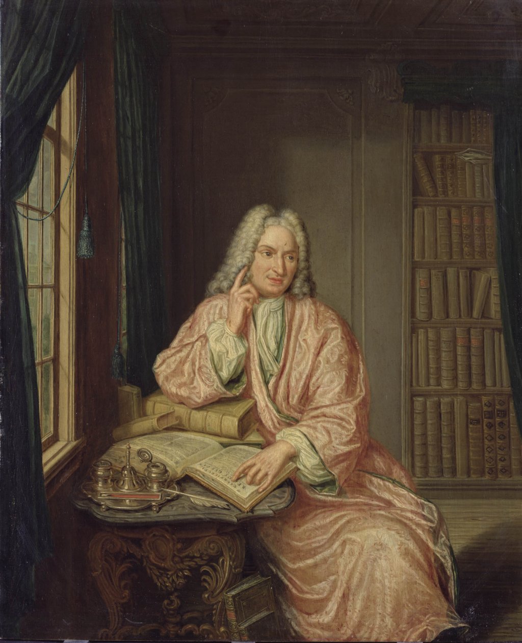 Portræt af Hendrik Snakenburg af Hieronymus van der Mij