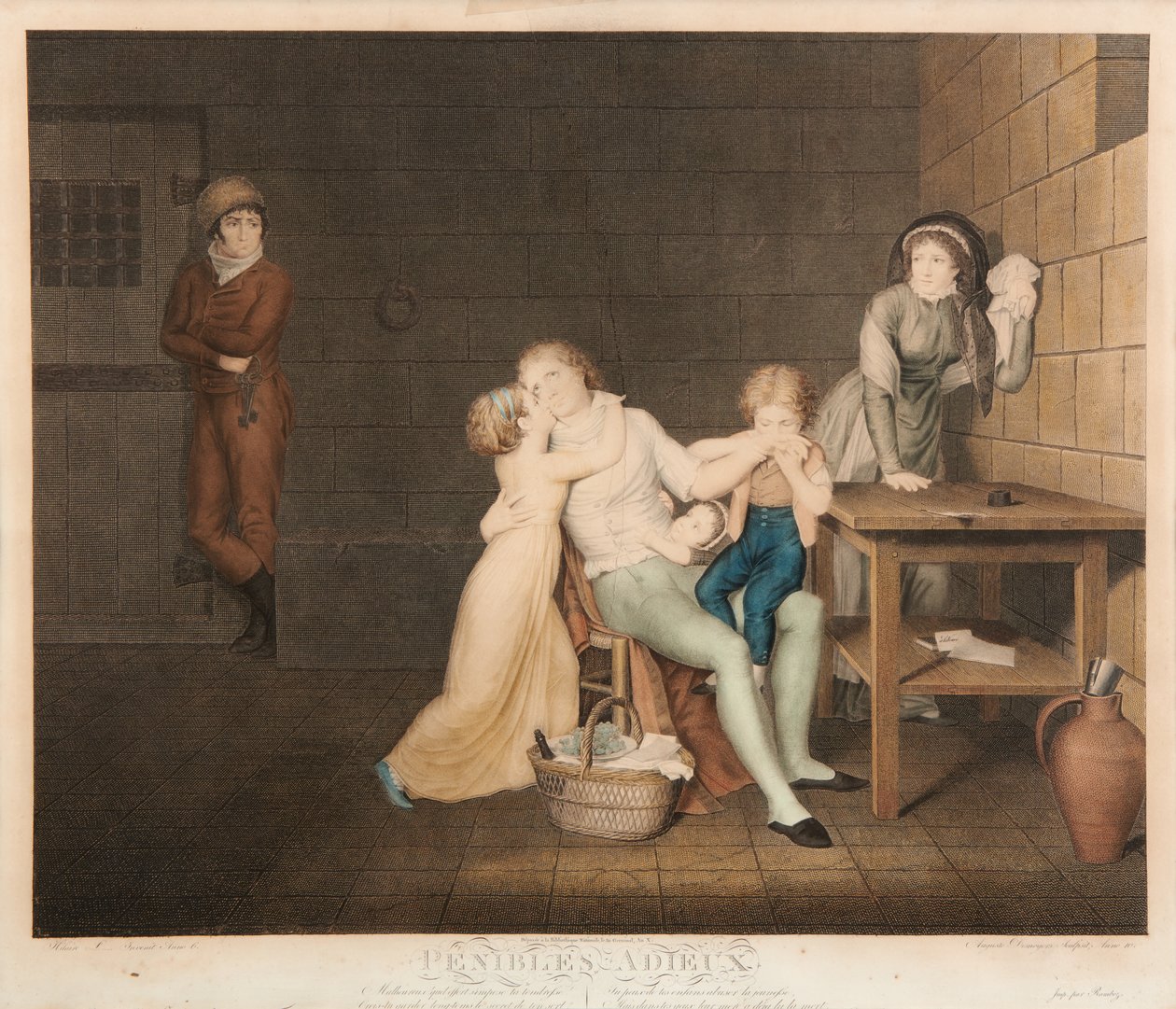 Den smertefulde afsked af Hilaire (1769 1840) (after) Ledru