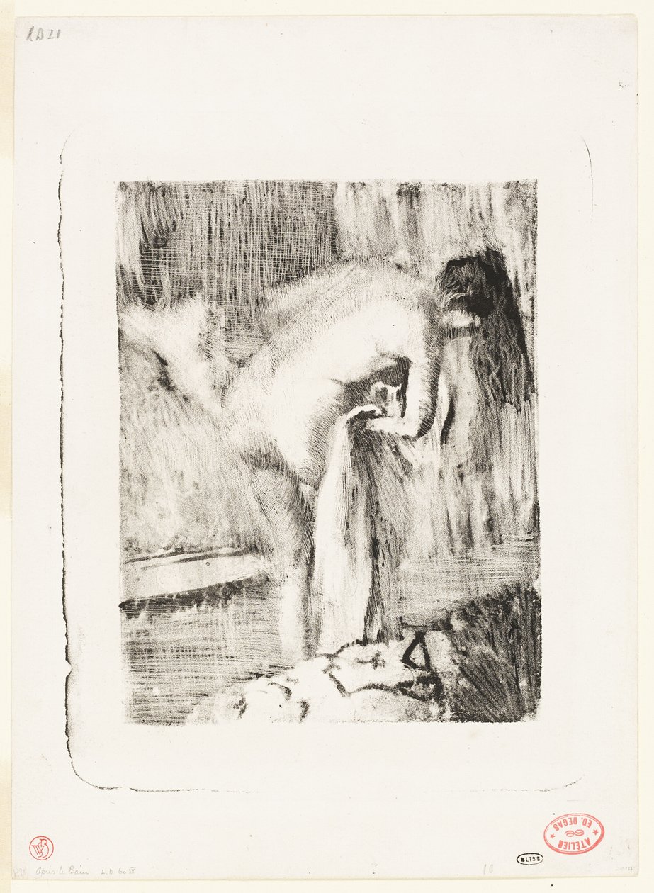 Efter badet II af Hilaire Germain Edgar Degas
