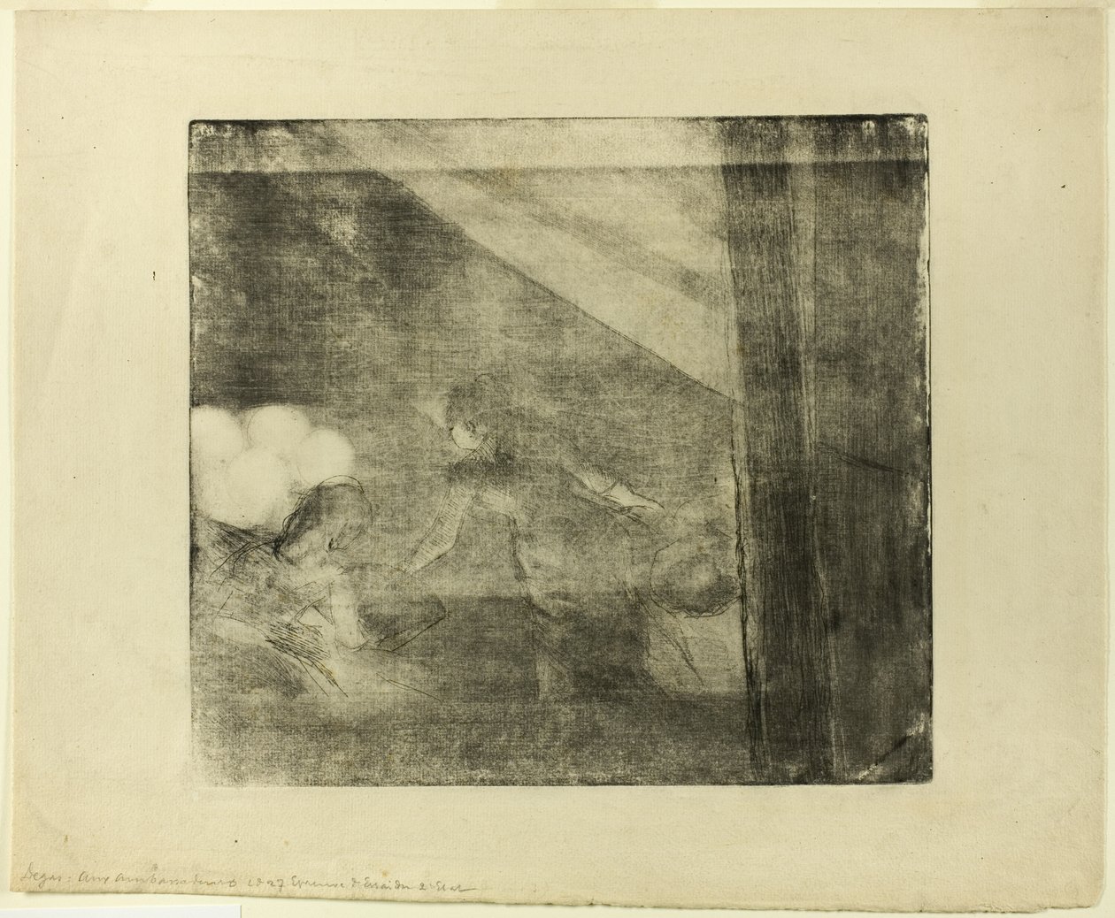 På Café des Ambassadeurs af Hilaire Germain Edgar Degas