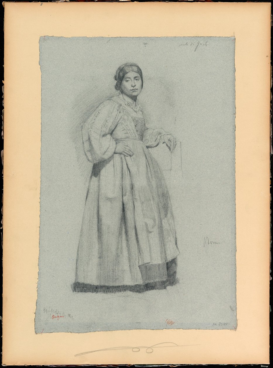 Italiensk (Gaëta) af Hilaire Germain Edgar Degas