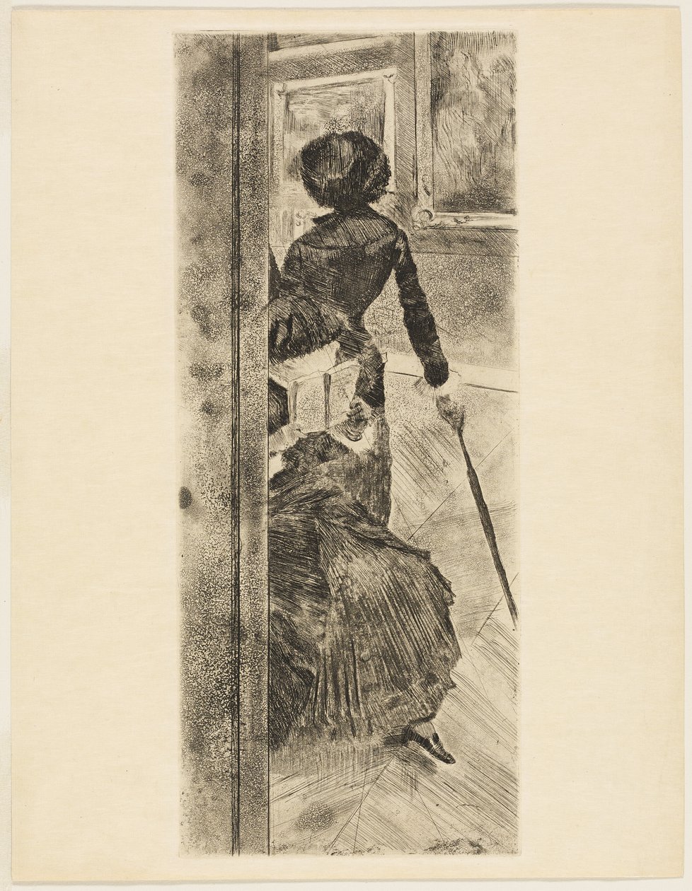 Mary Cassatt på Louvre: Galleriet med malerier af Hilaire Germain Edgar Degas