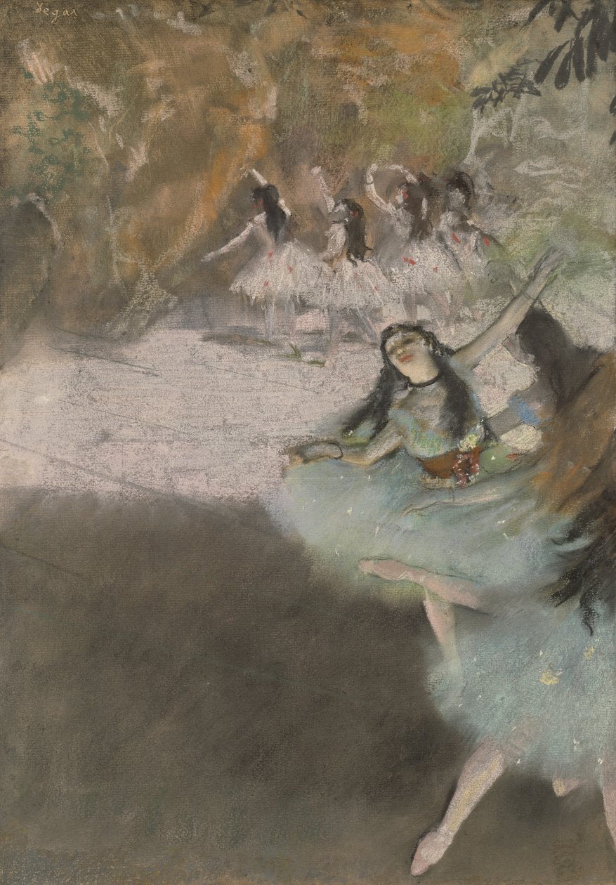 På scenen af Hilaire Germain Edgar Degas