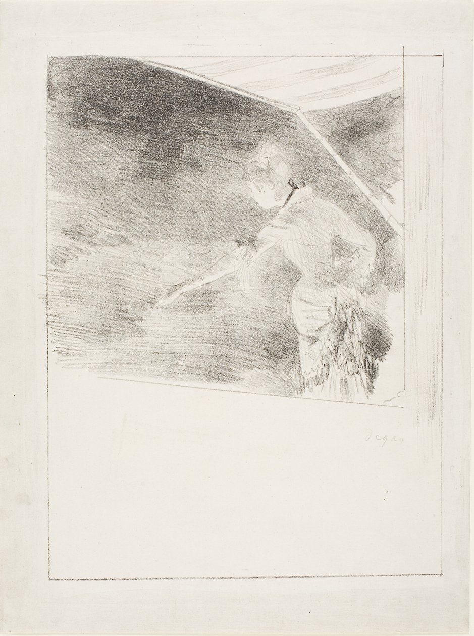 Sangerinde ved en café-koncert af Hilaire Germain Edgar Degas