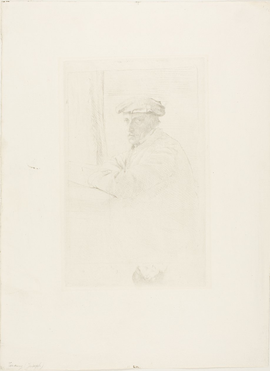 Graveren Joseph Tourny af Hilaire Germain Edgar Degas