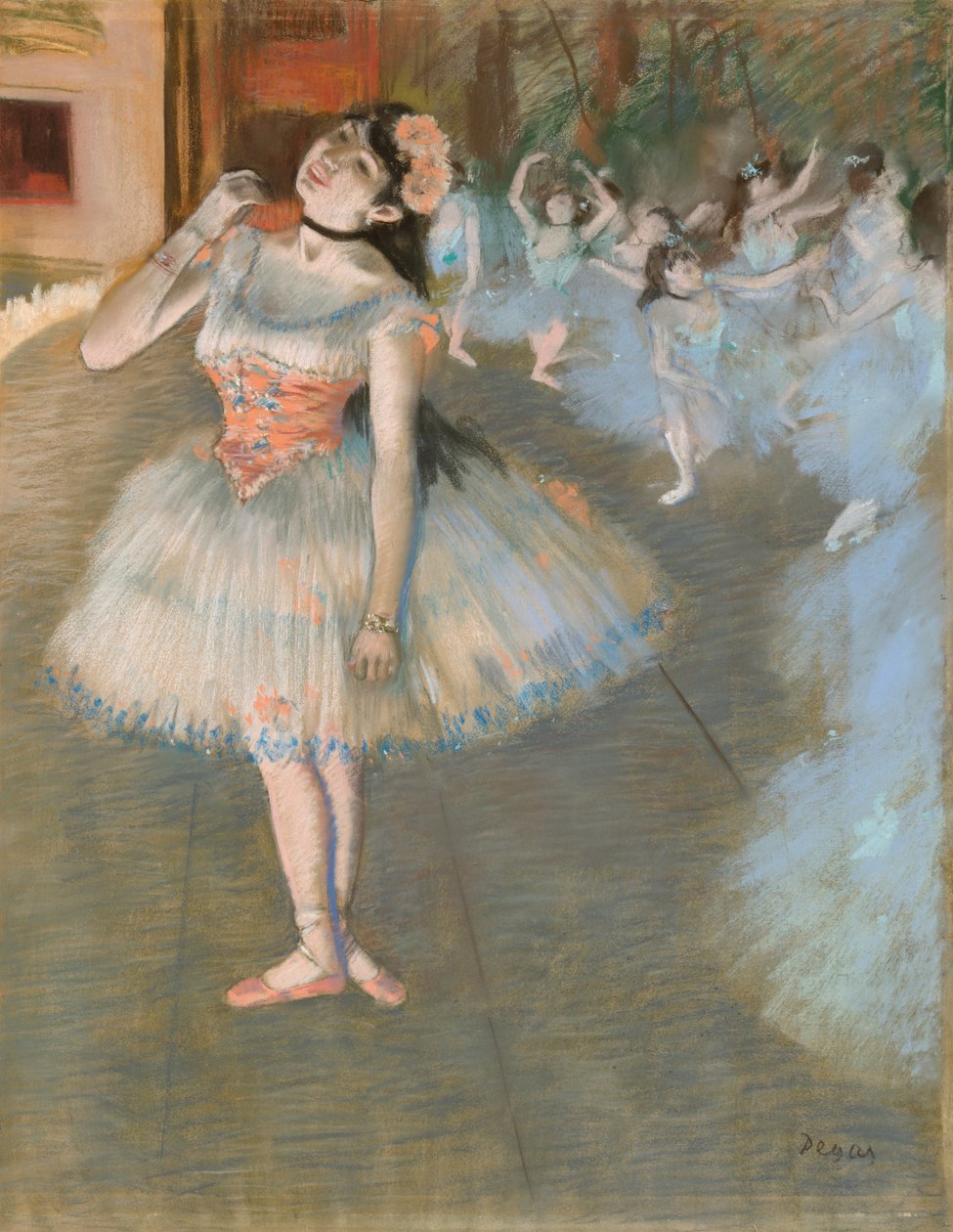 Stjernen af Hilaire Germain Edgar Degas