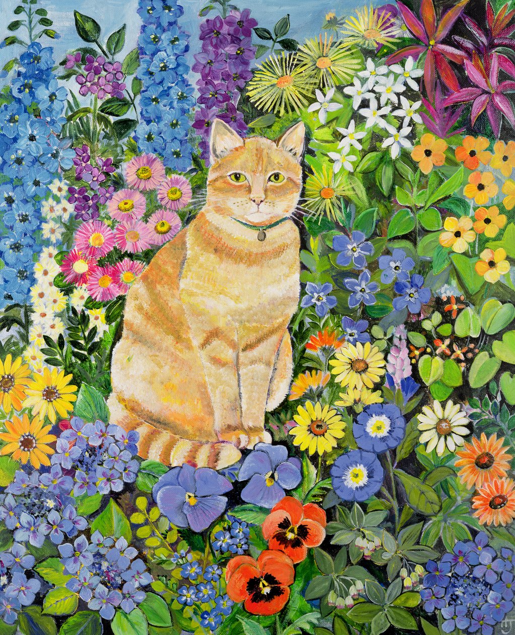 Gordons Cat, 1996 af Hilary Jones