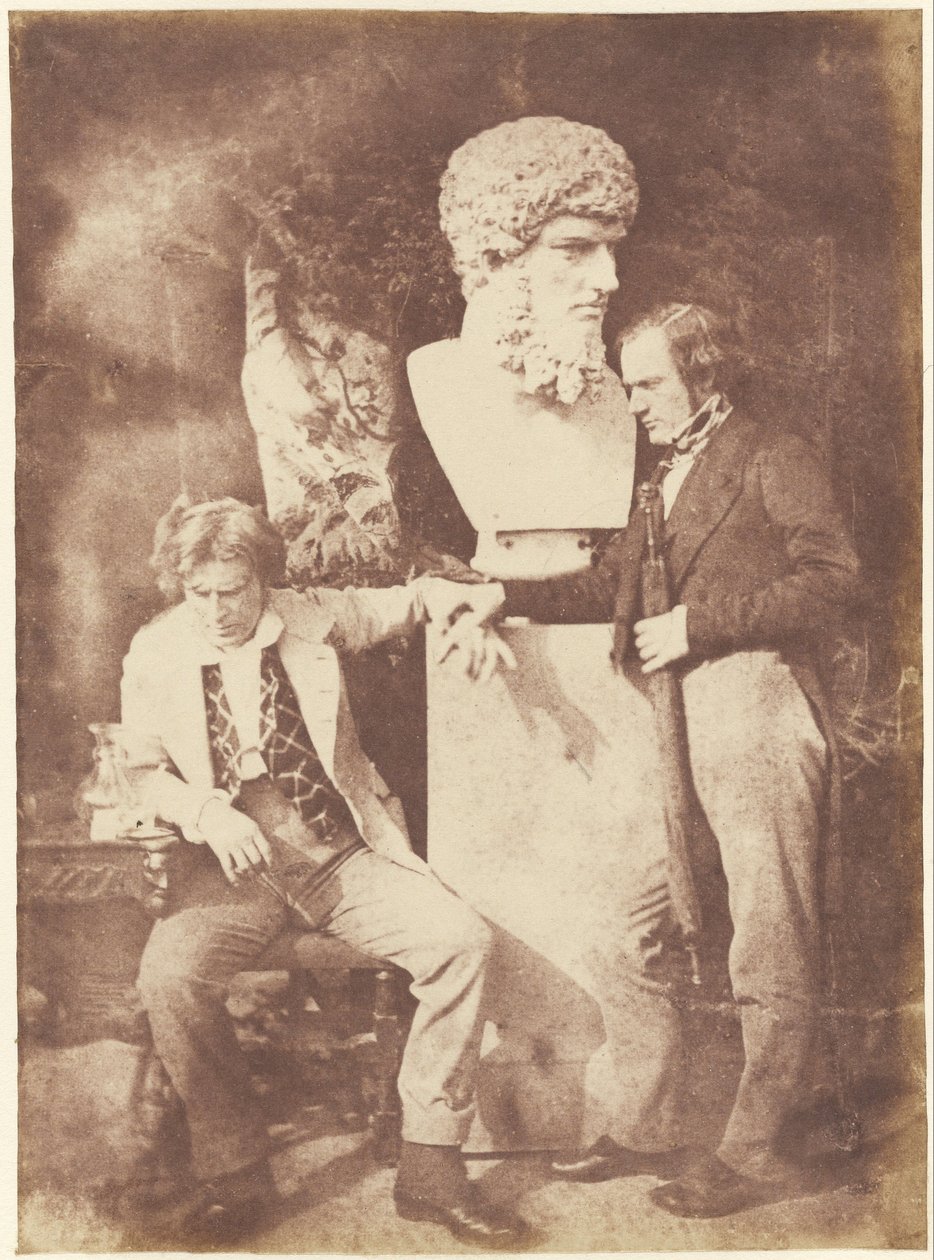 D. O. Hill og professor James Miller af Hill and Adamson