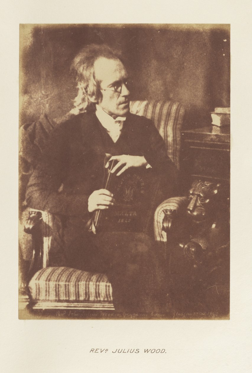 [Pastor John Julius Wood fra Greyfriars, Edinburgh]. af Hill and Adamson