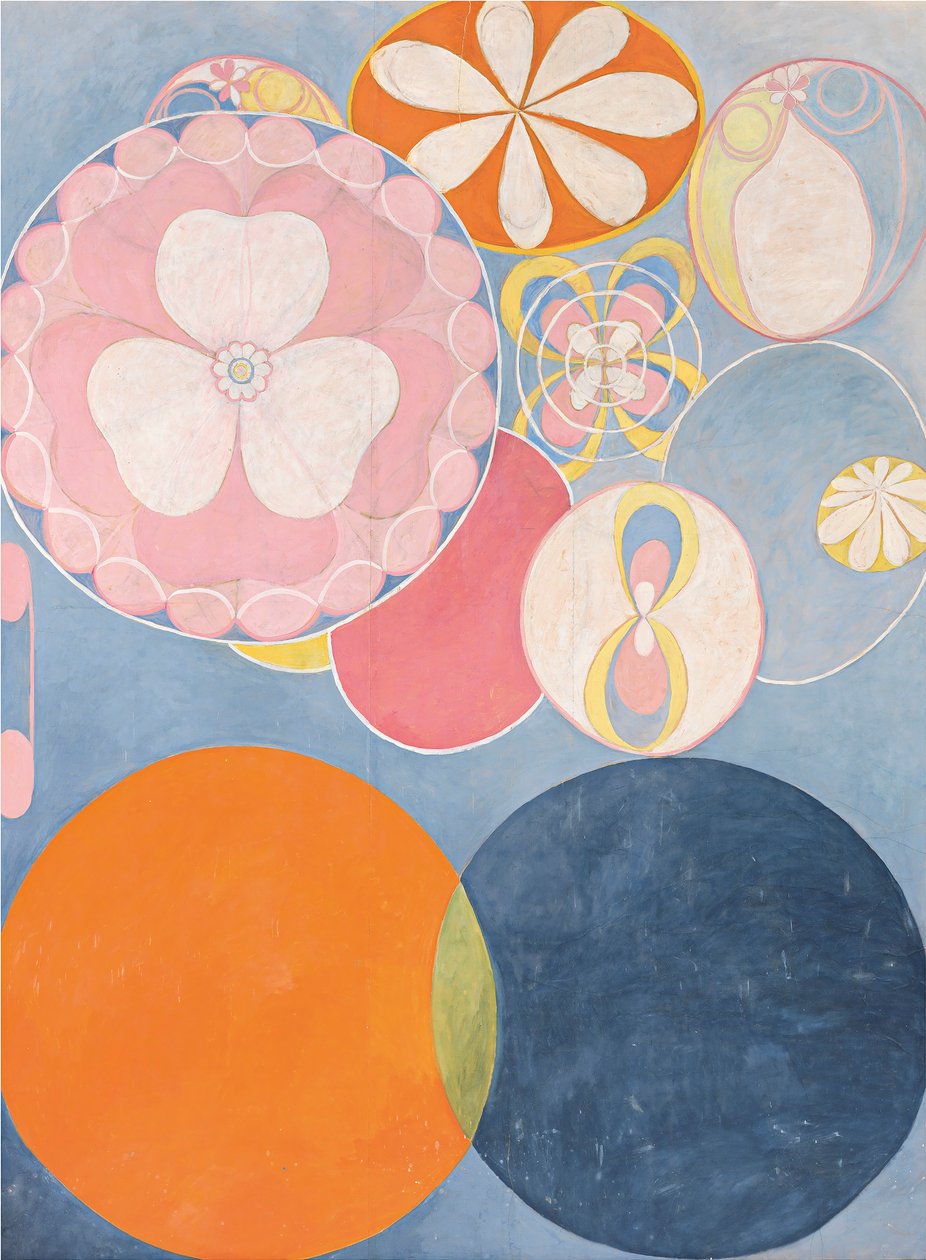 Gruppe IV, nr. 2. De ti største, barndom af Hilma af Klint