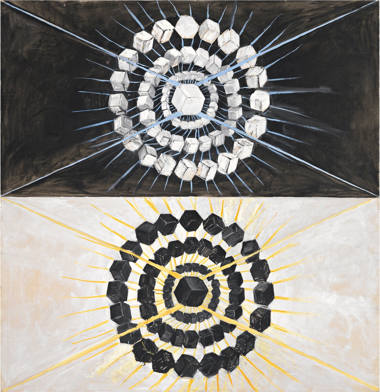 Gruppe IX/SUW, nr. 8, Svanen, nr. 8 af Hilma af Klint