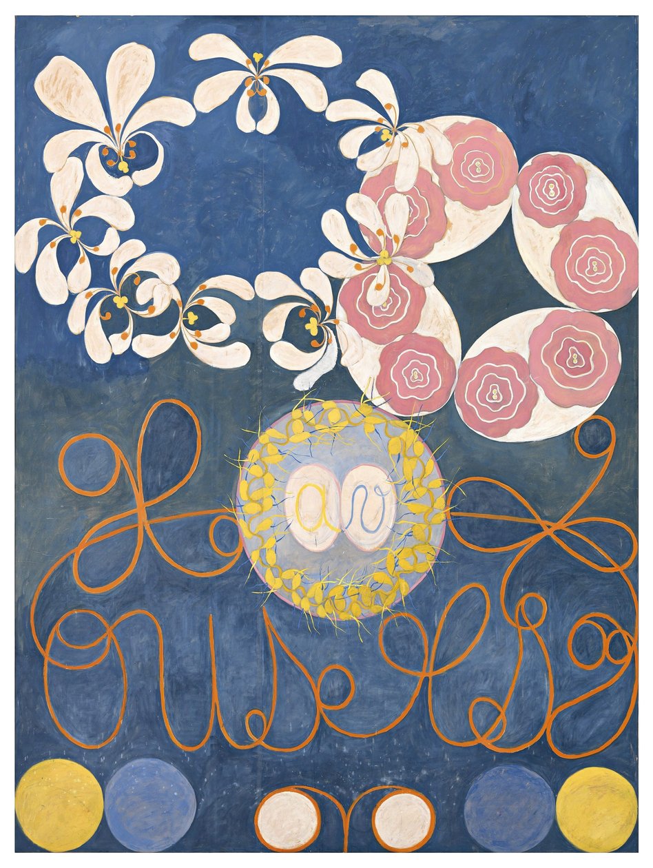 De ti største, barndom, nr. 1, gruppe IV, 1907. af Hilma af Klint