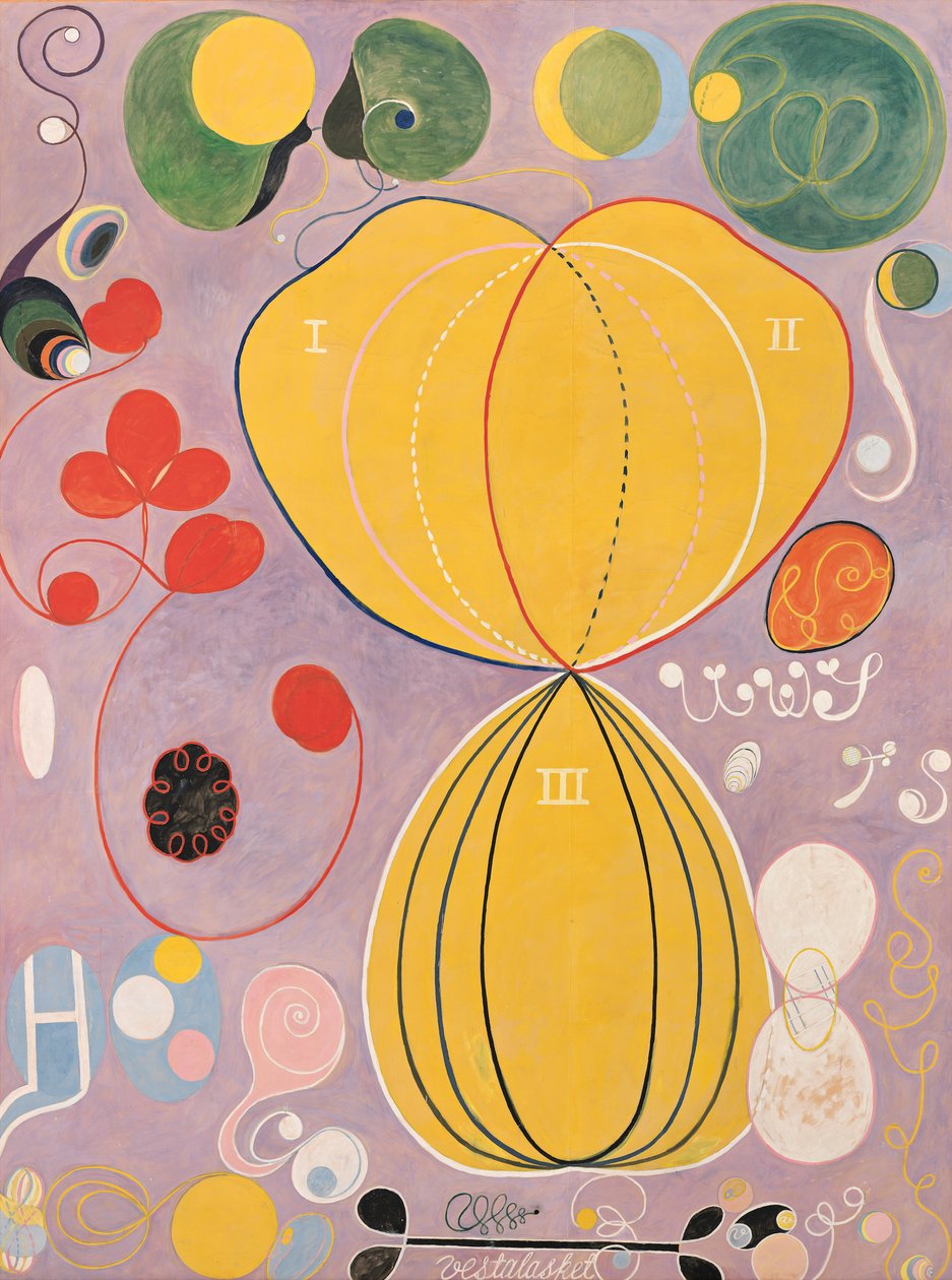 De ti største, nr. 7., voksenlivet, gruppe IV af Hilma af Klint