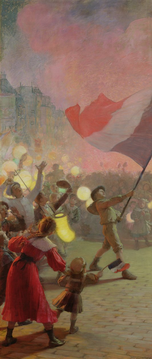 Minde om nationalfesten, 1895 af Hippolyte Berteaux