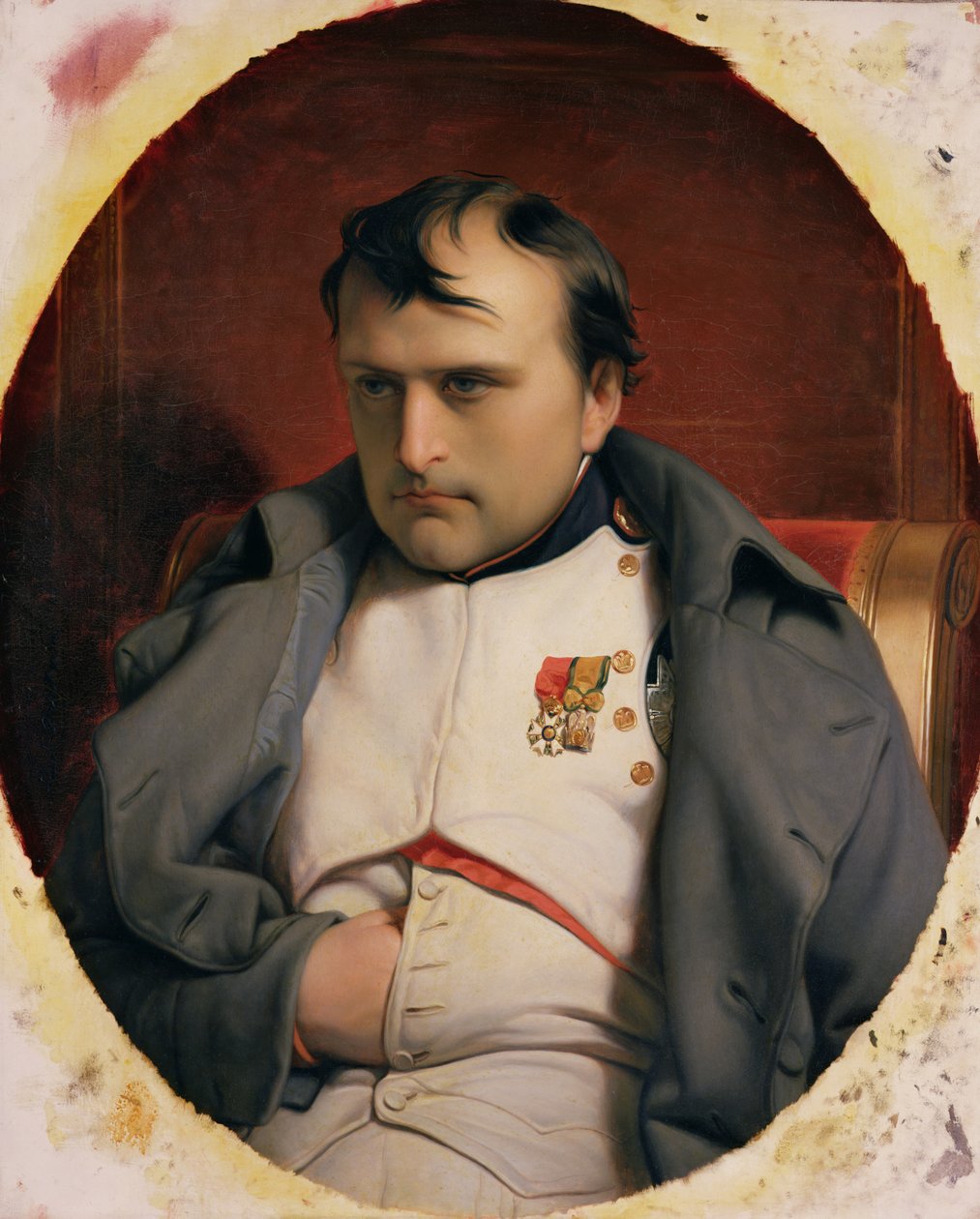 Napoleon (1769-1821) i Fontainebleau, 1846 af Hippolyte Delaroche