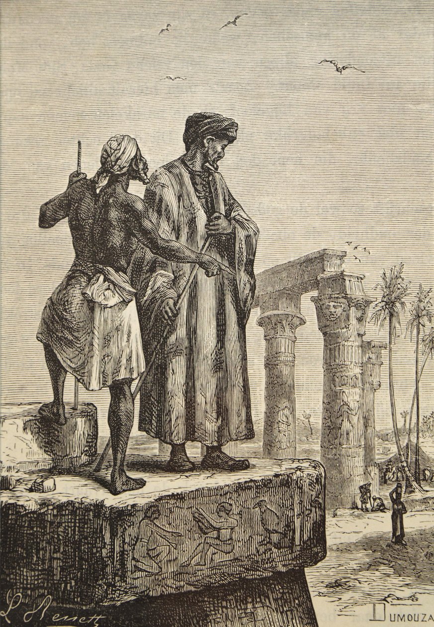 Ibn Battuta i Egypten af Hippolyte Leon Benett
