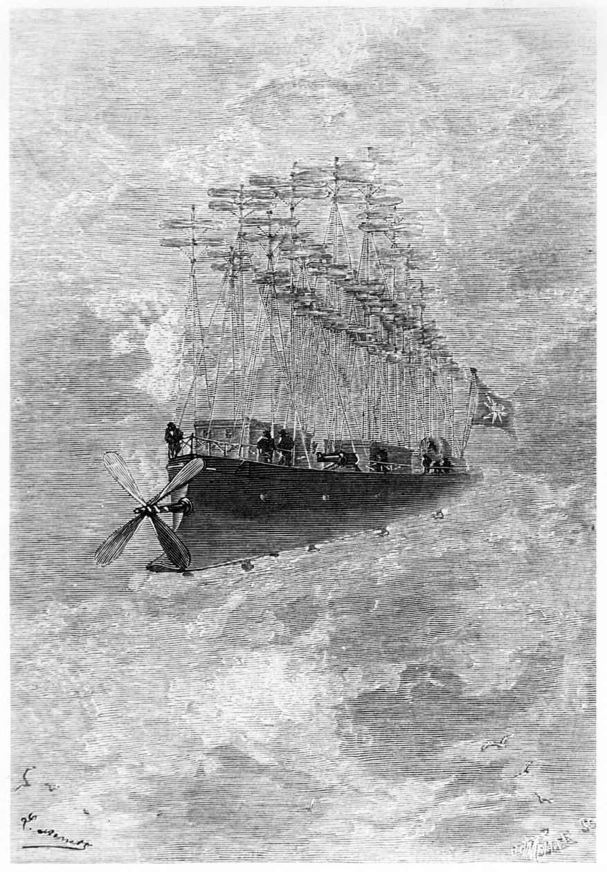 Albatrossen, illustration fra 