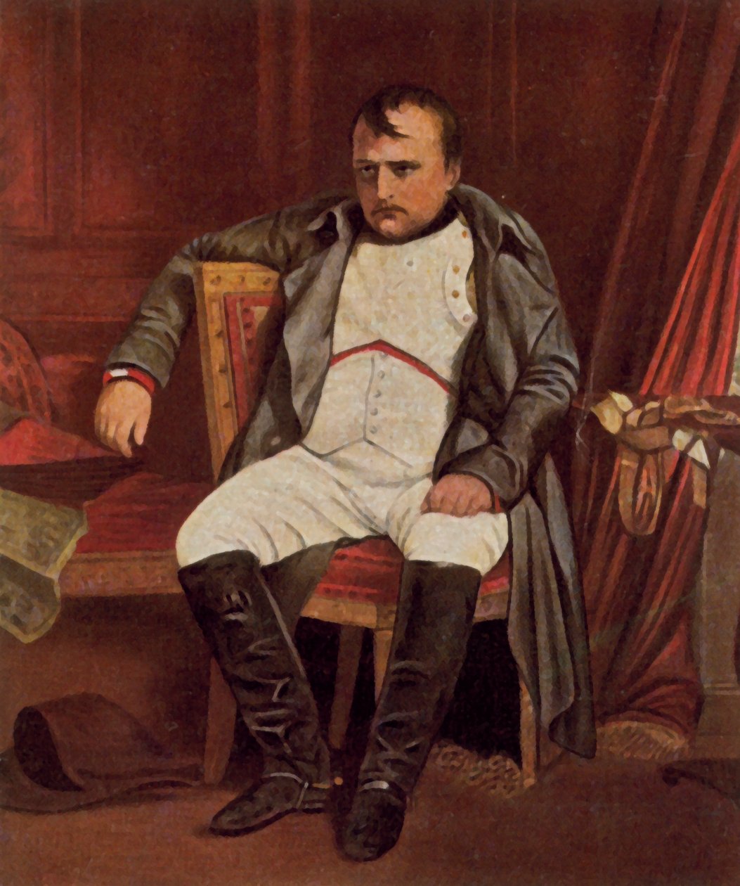 Napoleon I af Hippolyte (1797-1856) (after) Delaroche