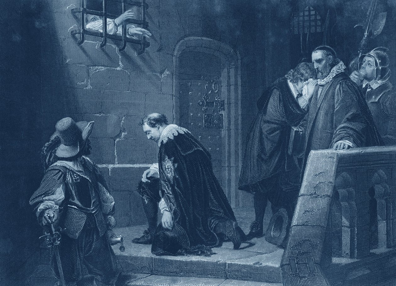 Lord Strafford førte til henrettelse af Hippolyte Delaroche