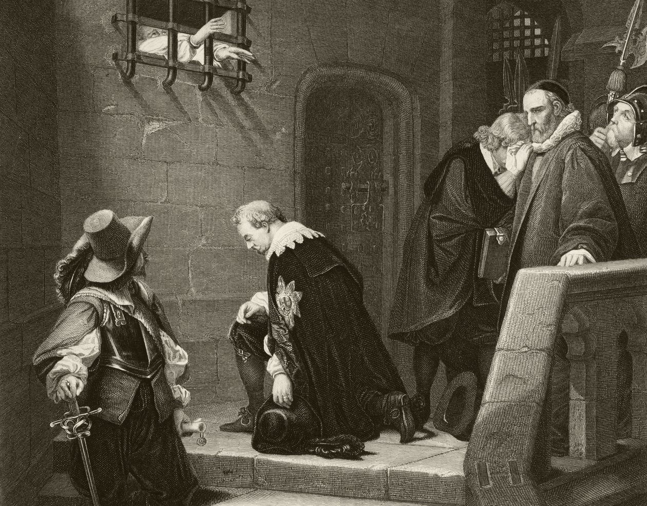 Thomas Wentworth af Hippolyte Delaroche