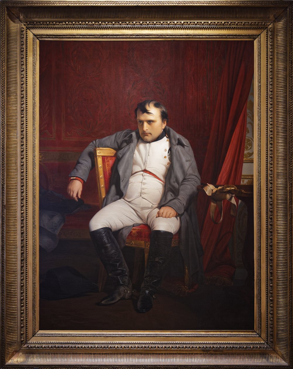 Napoleon I i Fontainebleau, 31. marts 1814 af Paul Delaroche