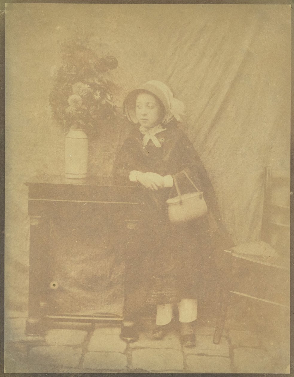 [Portræt af Georgina Benoist ()]. af Hippolyte Bayard