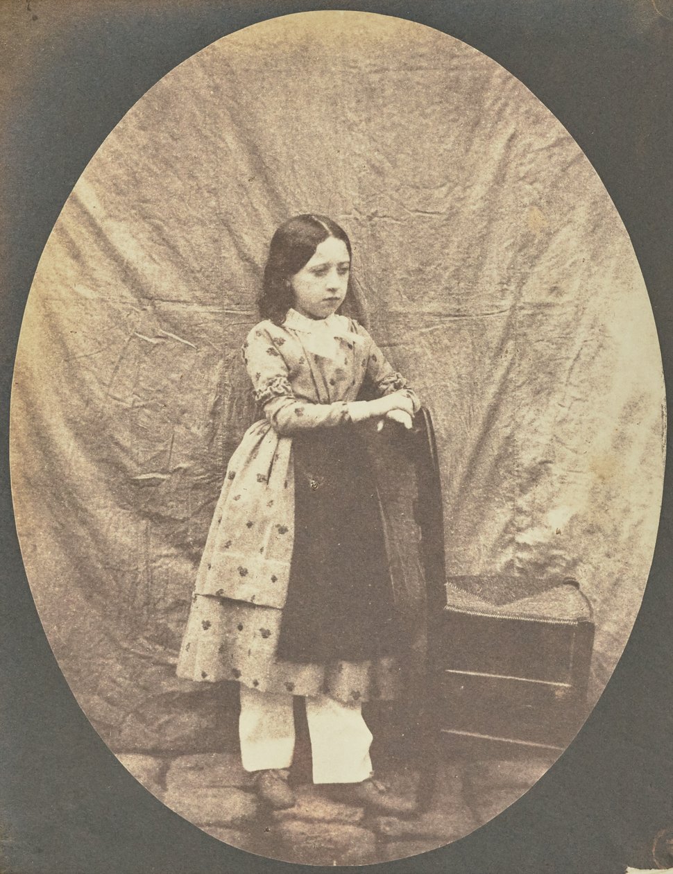[Portræt af Georgina Benoist ()]. af Hippolyte Bayard