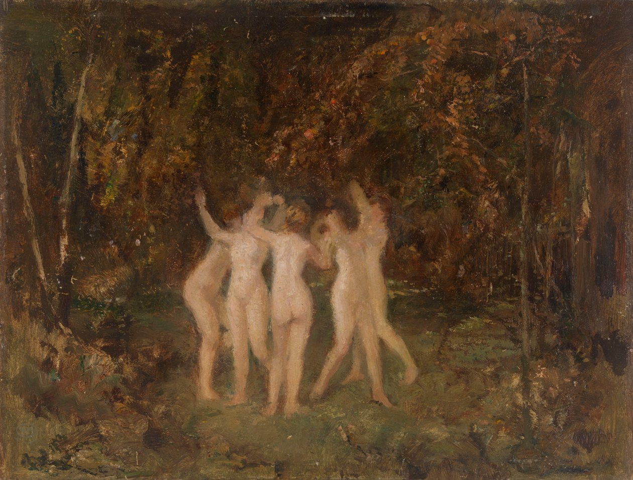 Nymfer i skoven af Hippolyte Boulenger