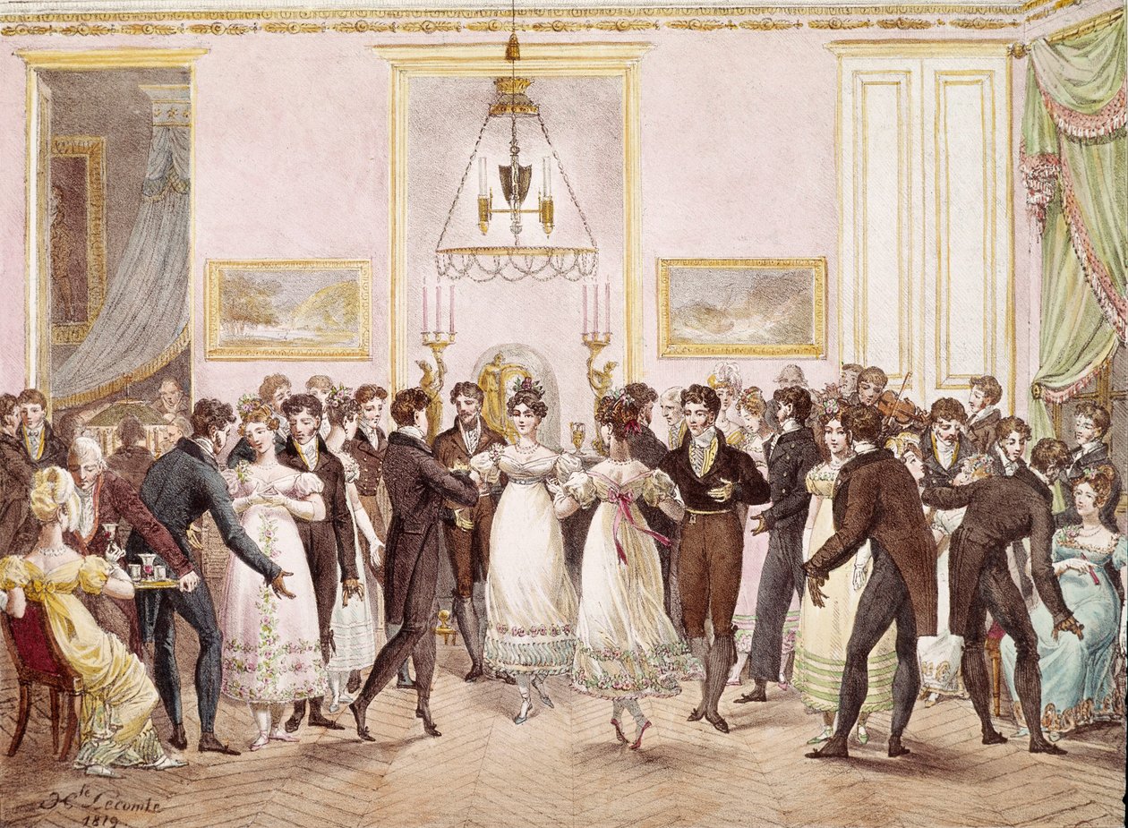Samfundsbold af Hippolyte Lecomte