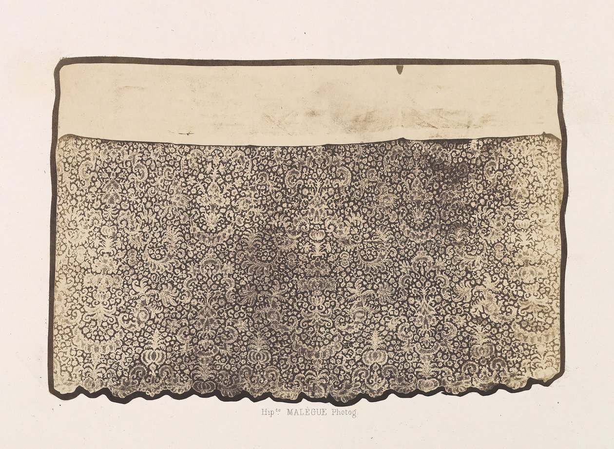 Lace Alb, tilhørende visitationsklosteret, 1857. af Hippolyte Malègue