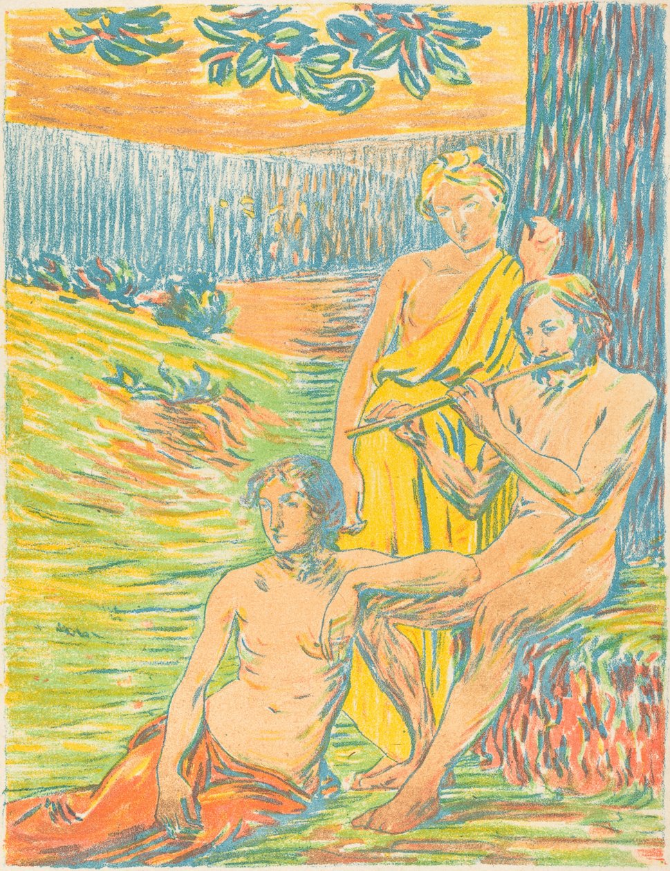 Pan IV (Arcadia) af Hippolyte Petitjean