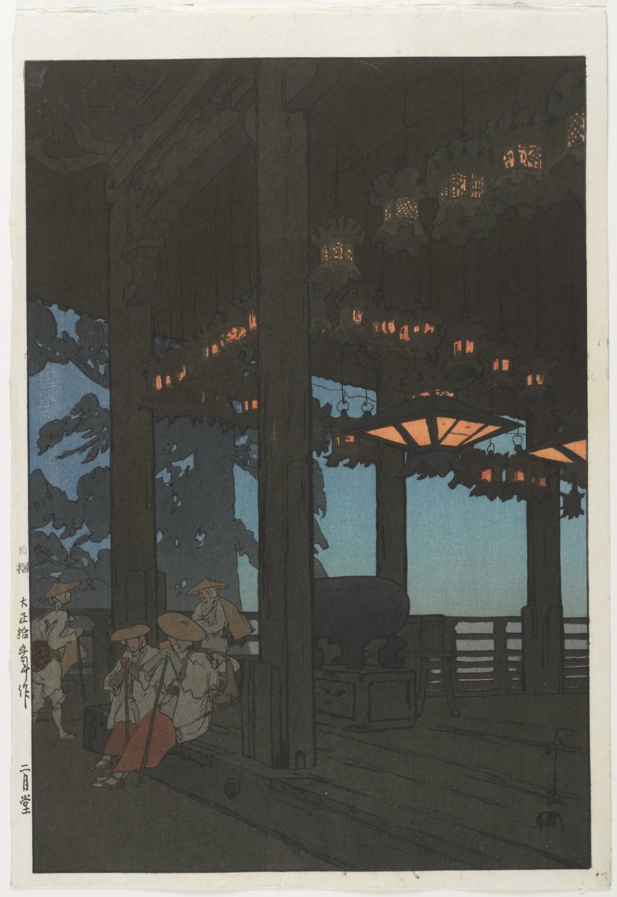 Anden måneds sal af Hiroshi Yoshida