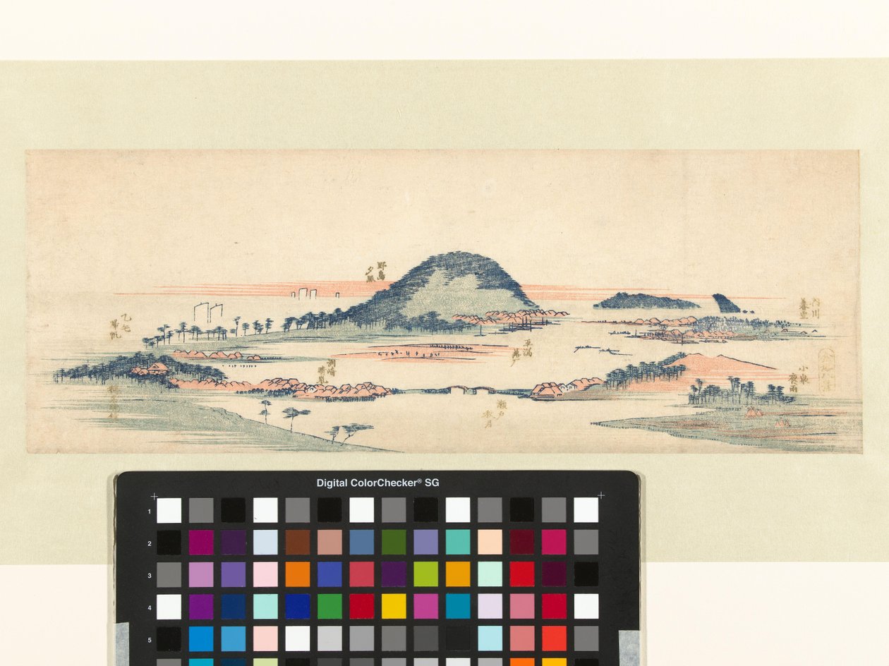 Otte udsigter over Kanazawa Kanazawa hakkei (titel på objekt) af Hiroshige (I) , Utagawa (attributed to)