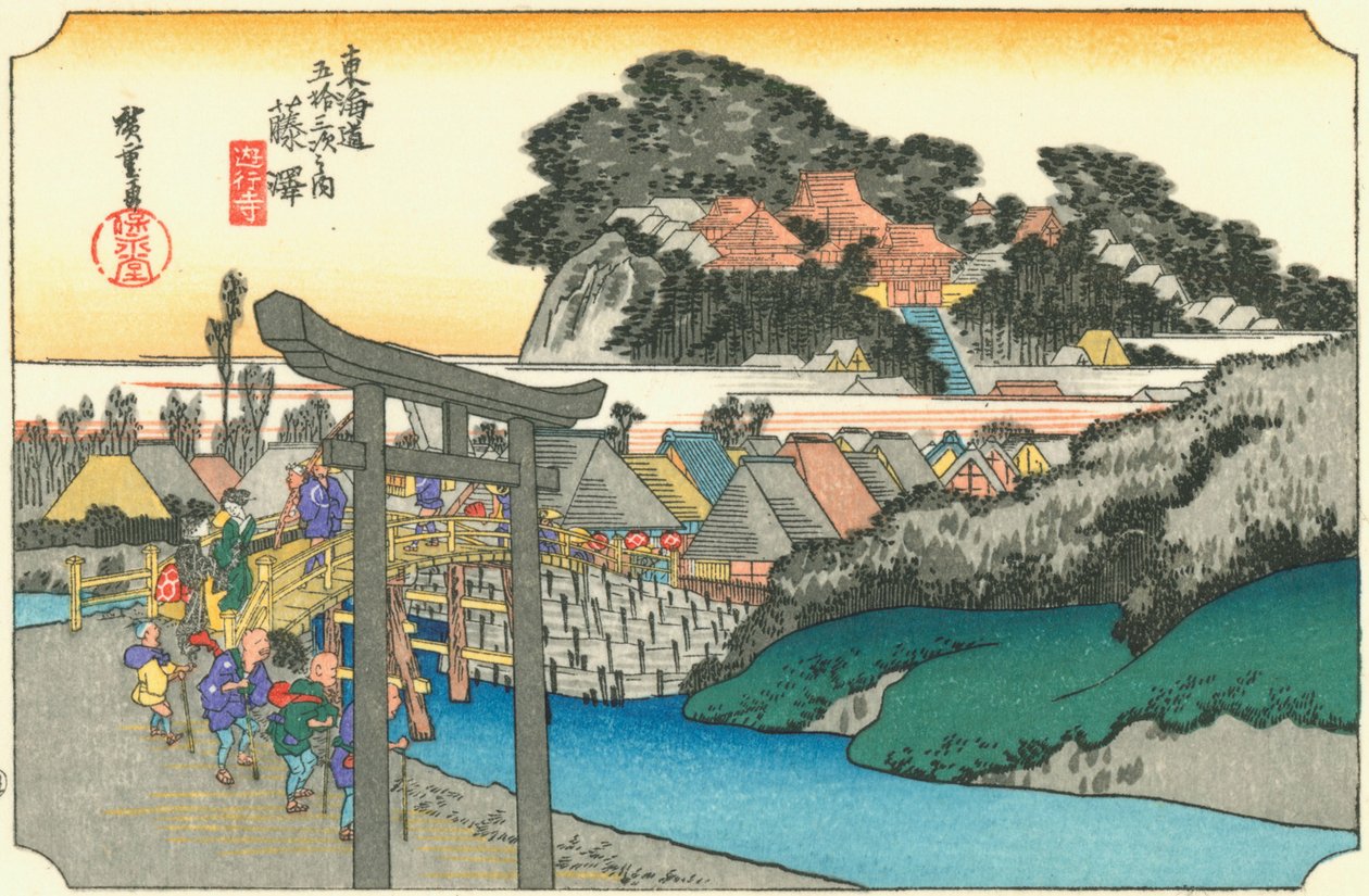 Fujisawa af Hiroshige