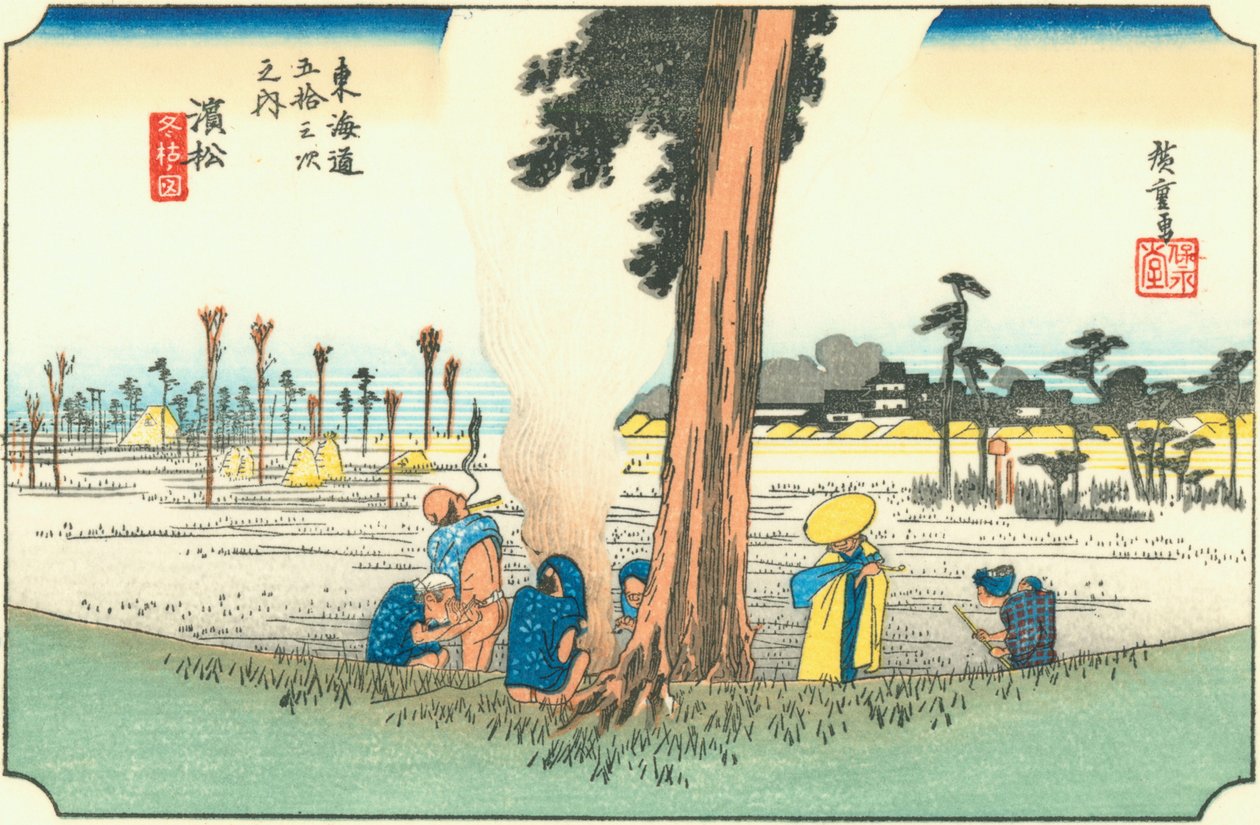 Hamamatsu af Hiroshige