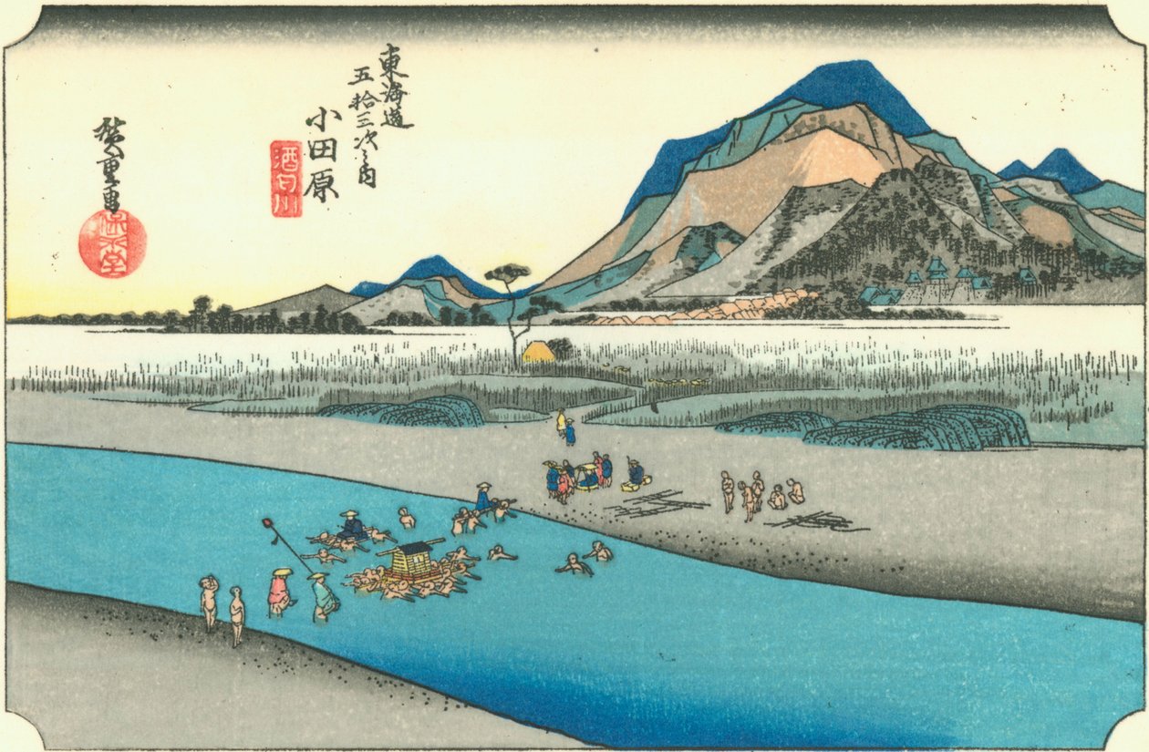 Odawara af Hiroshige