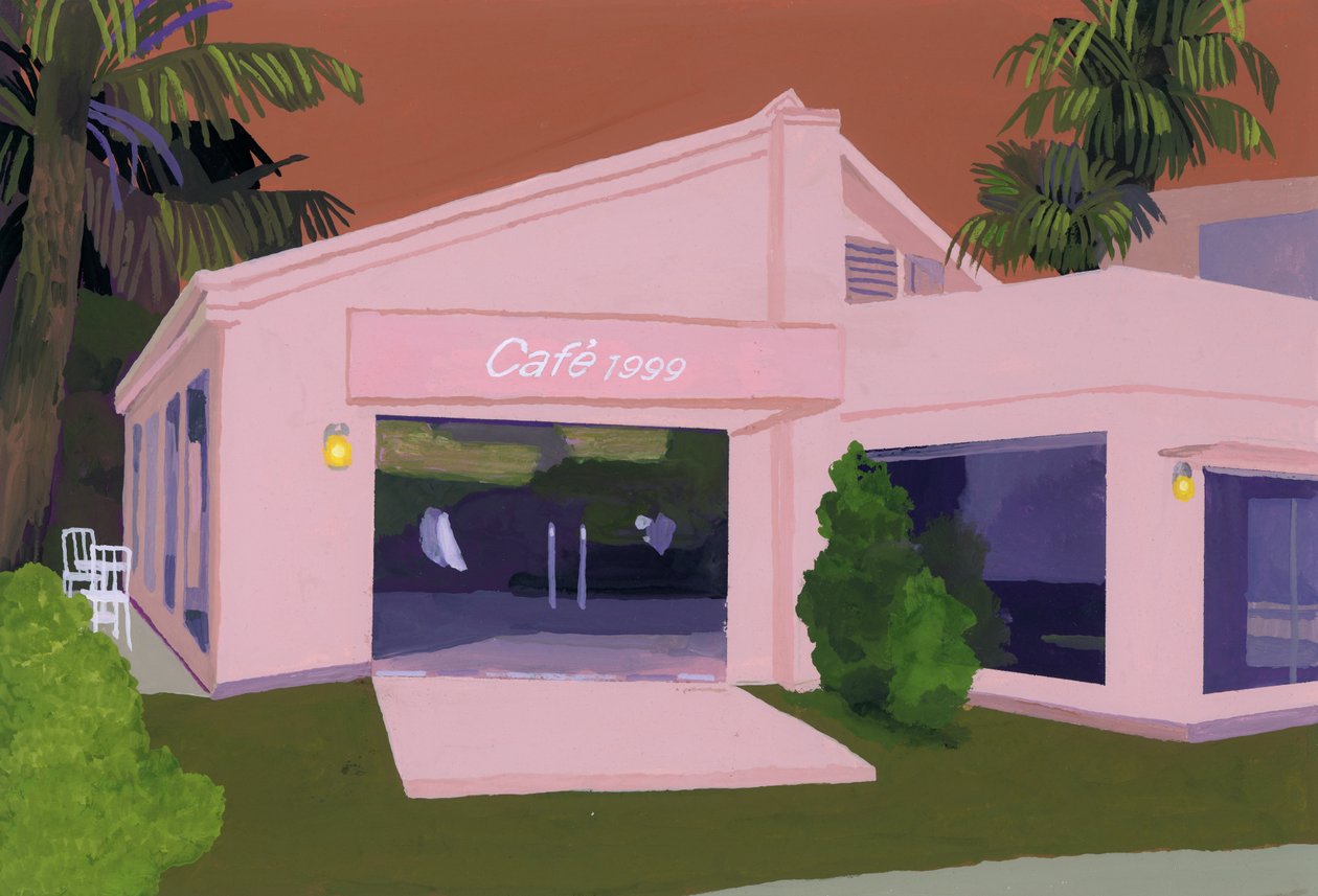 Cafe i Cambodia, 2016， af Hiroyuki Izutsu