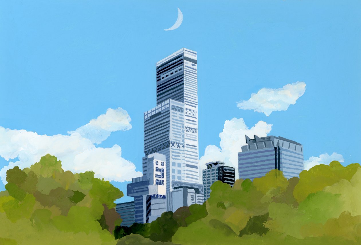 Osaka Abeno Harukas, 2016 af Hiroyuki Izutsu