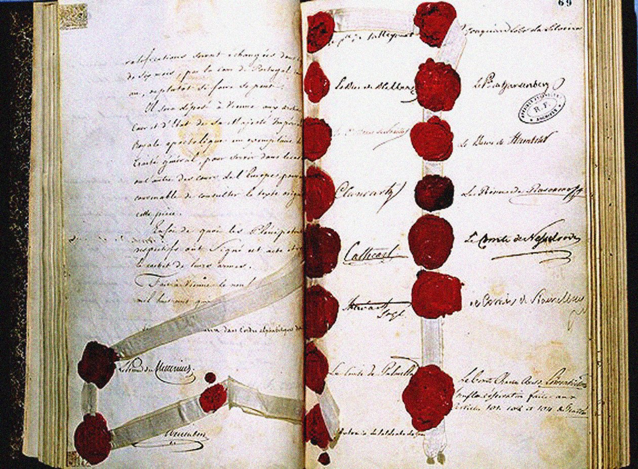 Slutakten af Wienerkongressen, 9. juni 1815 af Historical Document