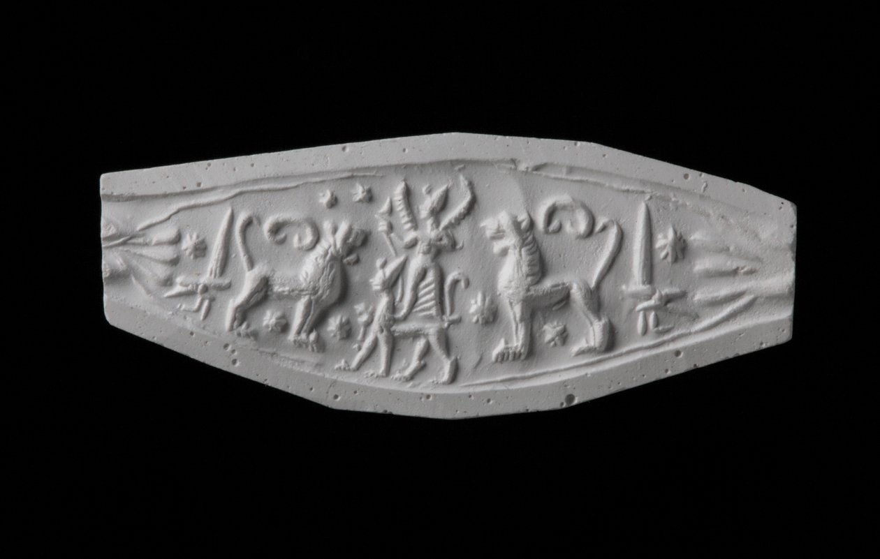 Hittitisk ringaftryk (gips) af Hittite