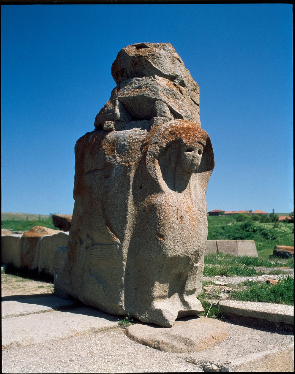 Udsigt over Sfinxens port af Hittite Hittite