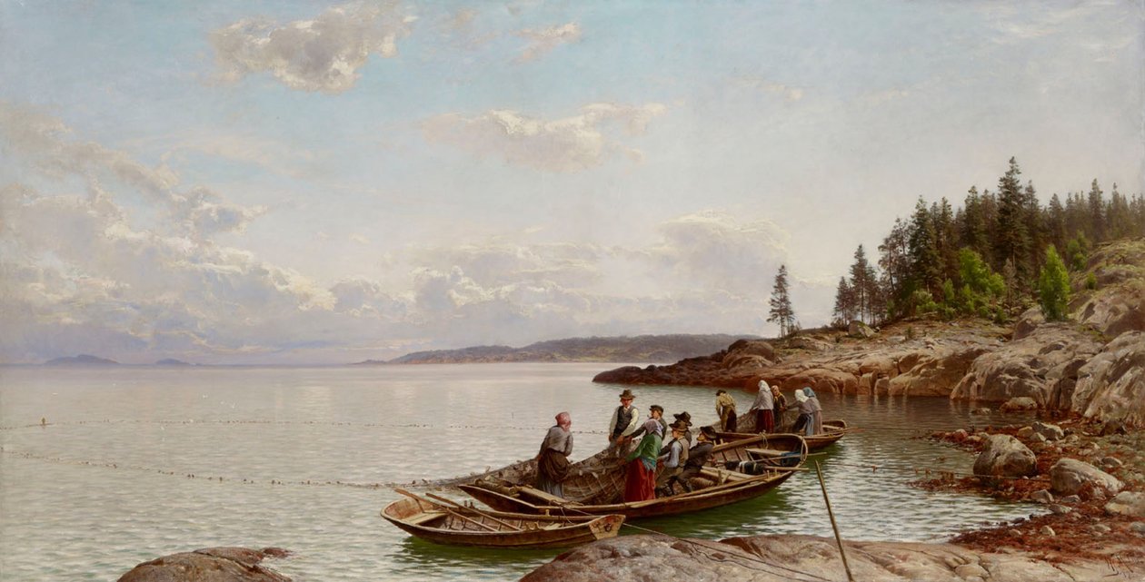 Morgen i den finske skærgård af Hjalmar Munsterhjelm