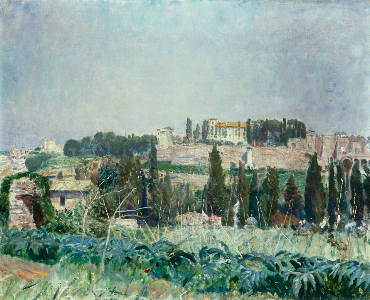 Aventine Hill af Hjalmer Eilif Emanuel Peterssen
