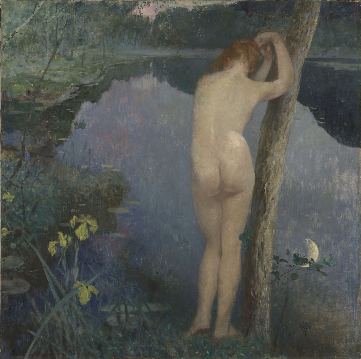 Nocturne af Hjalmer Eilif Emanuel Peterssen