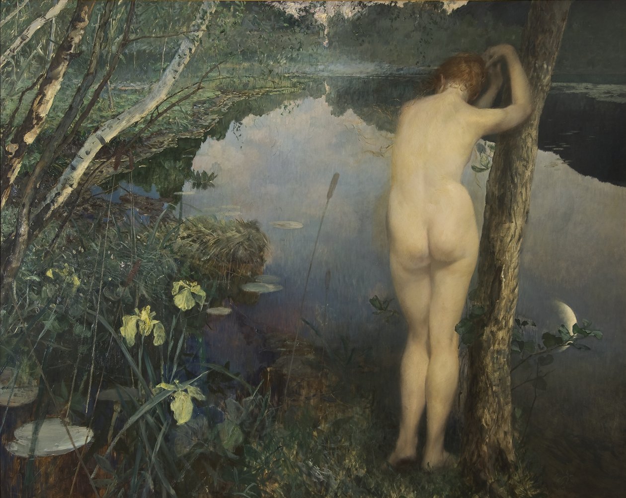 Nocturne, 1887 af Hjalmer Eilif Emanuel Peterssen