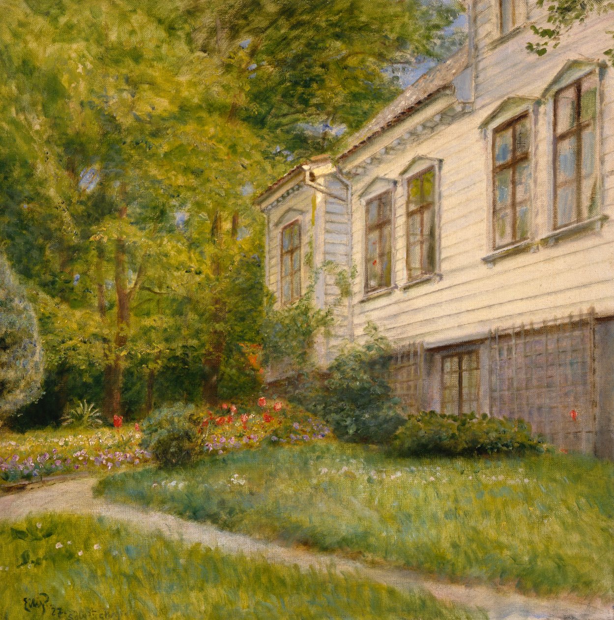 Soelyst af Hjalmer Eilif Emanuel Peterssen
