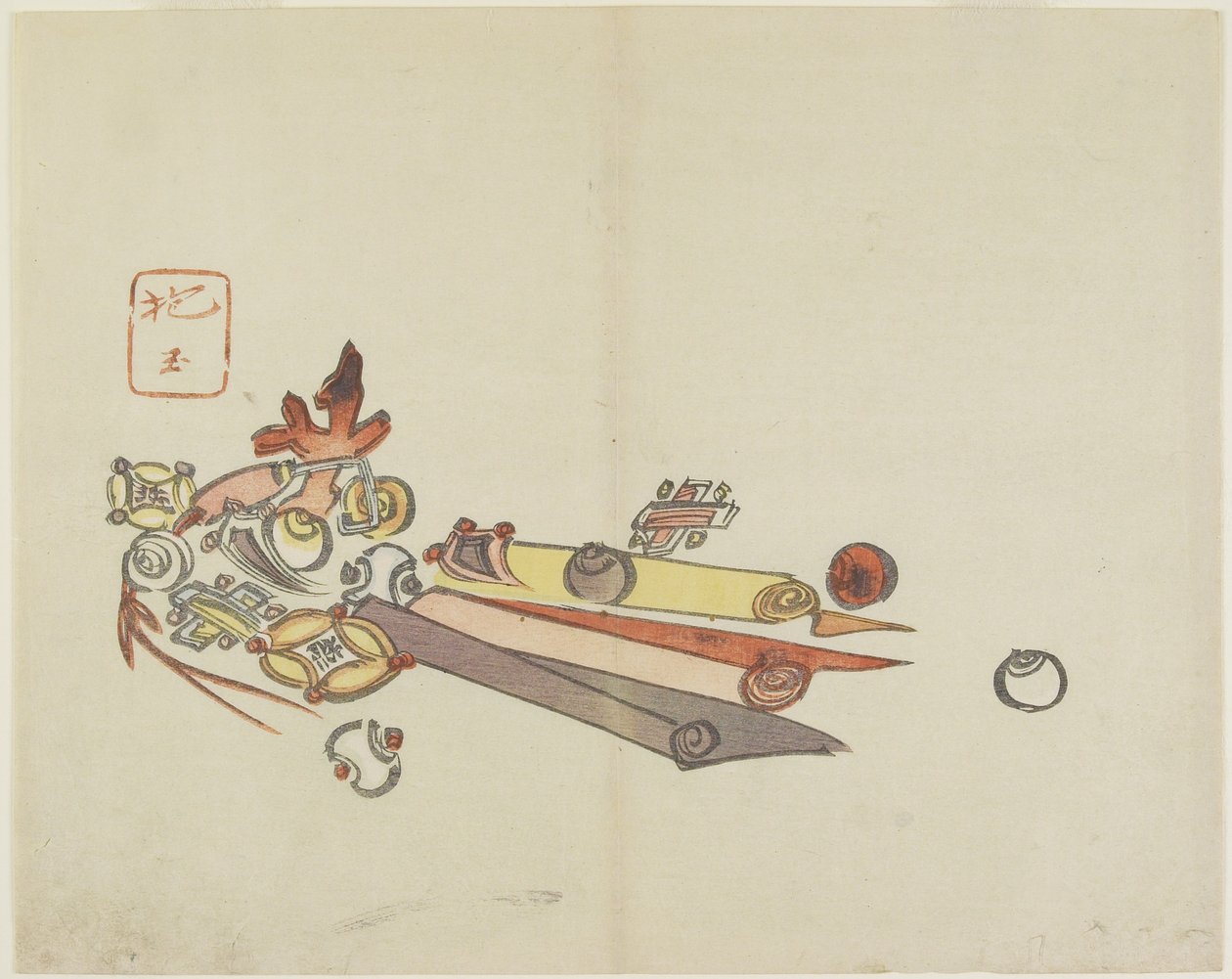 (Ornamenter af Festival Float), ca. 1830 af Hogyoku